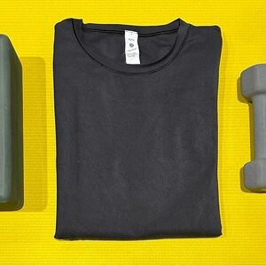 Lululemon Wundermost ultra-soft Nulu crewneck long-sleeve shirt (black, XL)